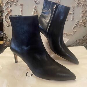 Brand new black booties SAM EDELMAN leather size 11M